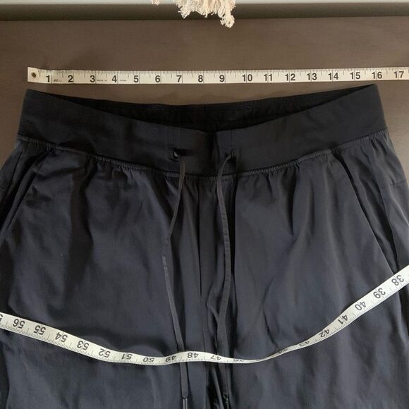 LULULEMON Men’s Great Wall Pants 32” Gray Black Size Large - Picture 16 of 16
